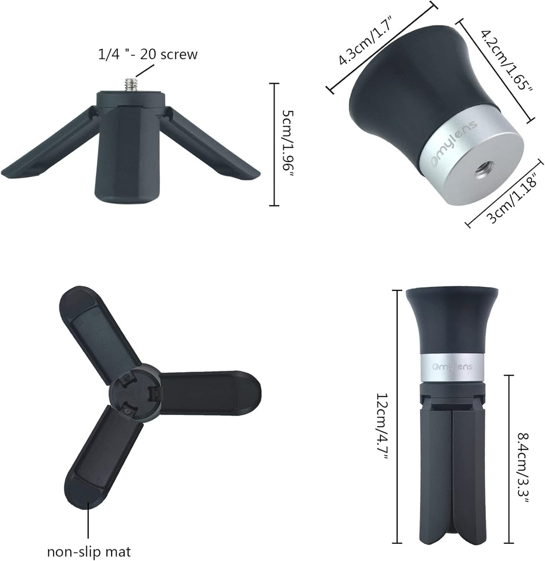 OmyLens Glaskugel Ständer für Fotografie, unterstützt 60mm bis 150mm (6 Zoll) Kristallkugel, Glaskug