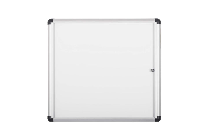 Bi-Office-Vitrine für den Innenbereich mit zusätzlichem, abschliessbarem magnetischem Whiteboard, Gr