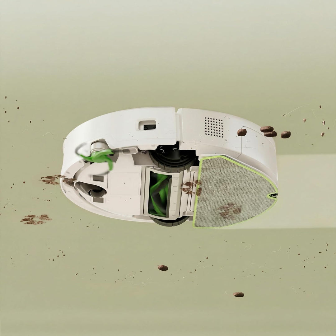 iRobot Roomba® 115 Combo Saug- und Wischroboter + AutoEmpty™ Dock, 15k Pa Saugleistung, Bürsten und