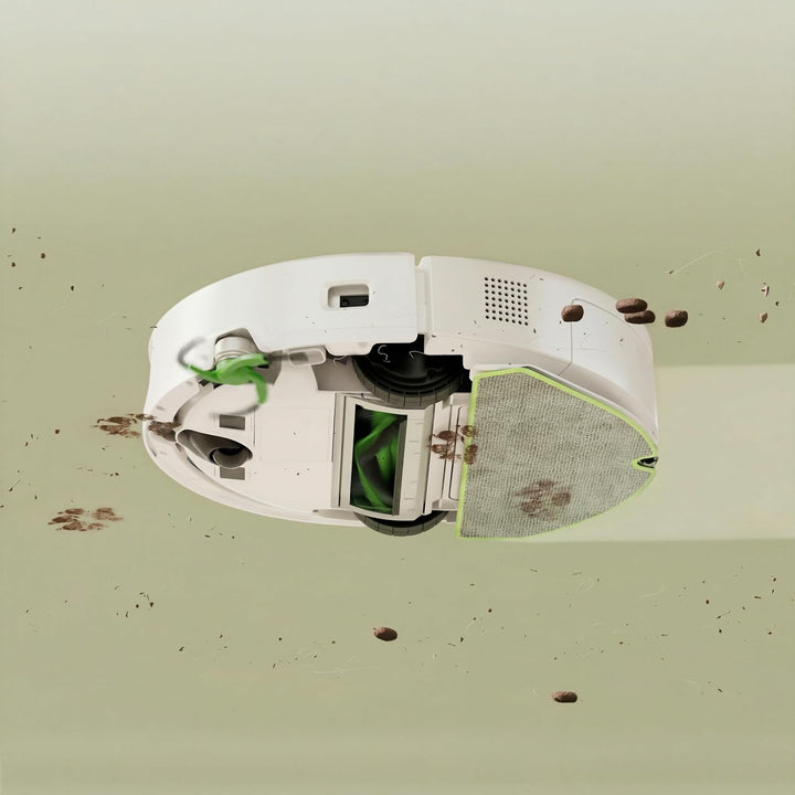 iRobot Roomba® 115 Combo Saug- und Wischroboter + AutoEmpty™ Dock, 15k Pa Saugleistung, Bürsten und