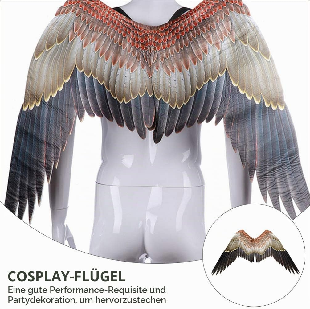STOBOK Adlerflügel Vogel Kostüm Flügel Karneval Performance Requisite für Erwachsene Jungen Mädchen