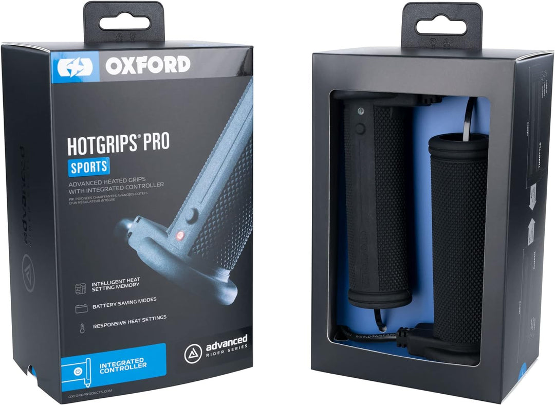 Oxford HotGrips EL392 Pro Sports Beheizte Motorradgriffe