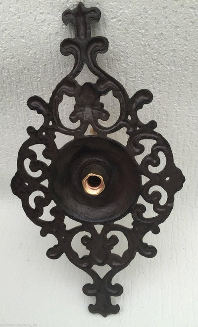 Zierrosette Wasserhahn Messing Gusseisen Haus Garten Antik Stil Nostalgie