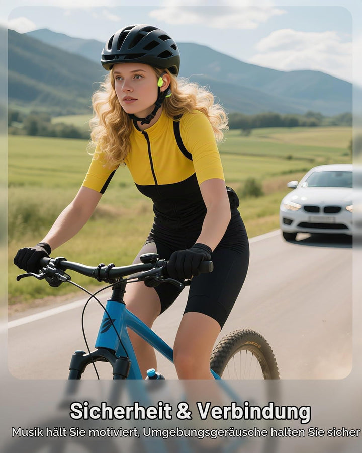 Knochenschall Kopfhörer Bluetooth 5.4 mit 32GB MP3-Player, IP68 Wasserdichte Bone Conduction Headpho