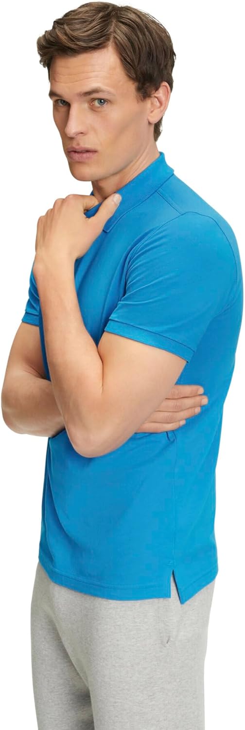 FALKE Herren Basic Polo Shirt Piqué Polohemd weich hautfreundlich atmungsaktive Baumwolle 1 Stück S