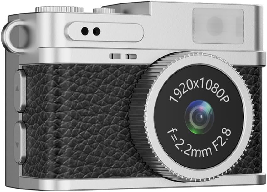 Easypix MiniPro XS1 • Echte Digitalkamera im Miniaturformat • Stylische Retro-Mini-Kamera für Fotos