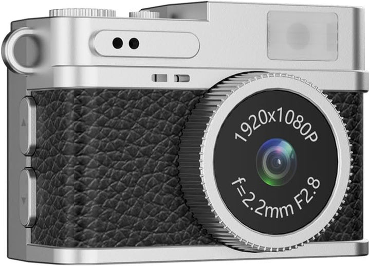 Easypix MiniPro XS1 • Echte Digitalkamera im Miniaturformat • Stylische Retro-Mini-Kamera für Fotos