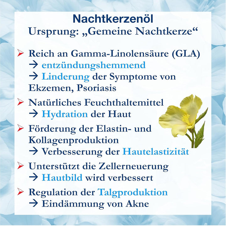 dline LL-LipoLotion | Nachtkerzenöl Bodylotion vom Pflegeprofi | 200ml Tube | Feuchtigkeitscreme für