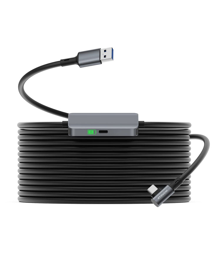Link Kabel 5m Kompatibel mit Meta Oculus Quest3/Quest2/Pro/PICO 4,Stouchi mit Separatem Ladeanschlus
