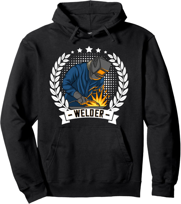 Schweisser Outfit für stolze Metallarbeiter und Welder Pullover Hoodie