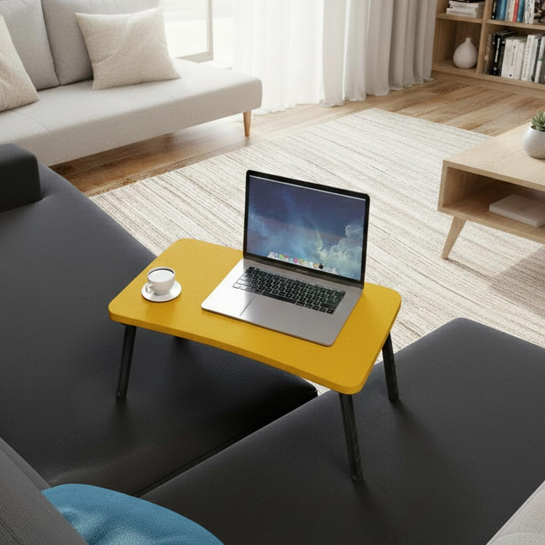 Laptoptisch Klappbar Betttisch Faltbar 59x35x24cm Sofatisch Beistelltisch Couch Bett 7 Farben Schrei