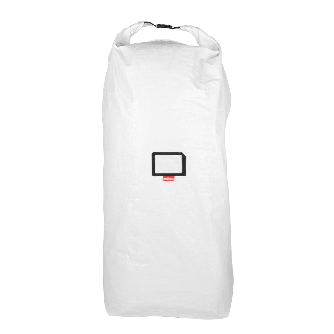 Tatonka Pack Cover Universal - Schutzhülle für Rucksäcke von 90 bis 130 Liter Volumen, Weiss Logo, L