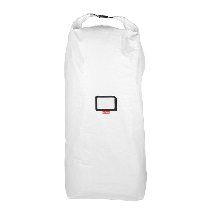 Tatonka Pack Cover Universal - Schutzhülle für Rucksäcke von 90 bis 130 Liter Volumen, Weiss Logo, L