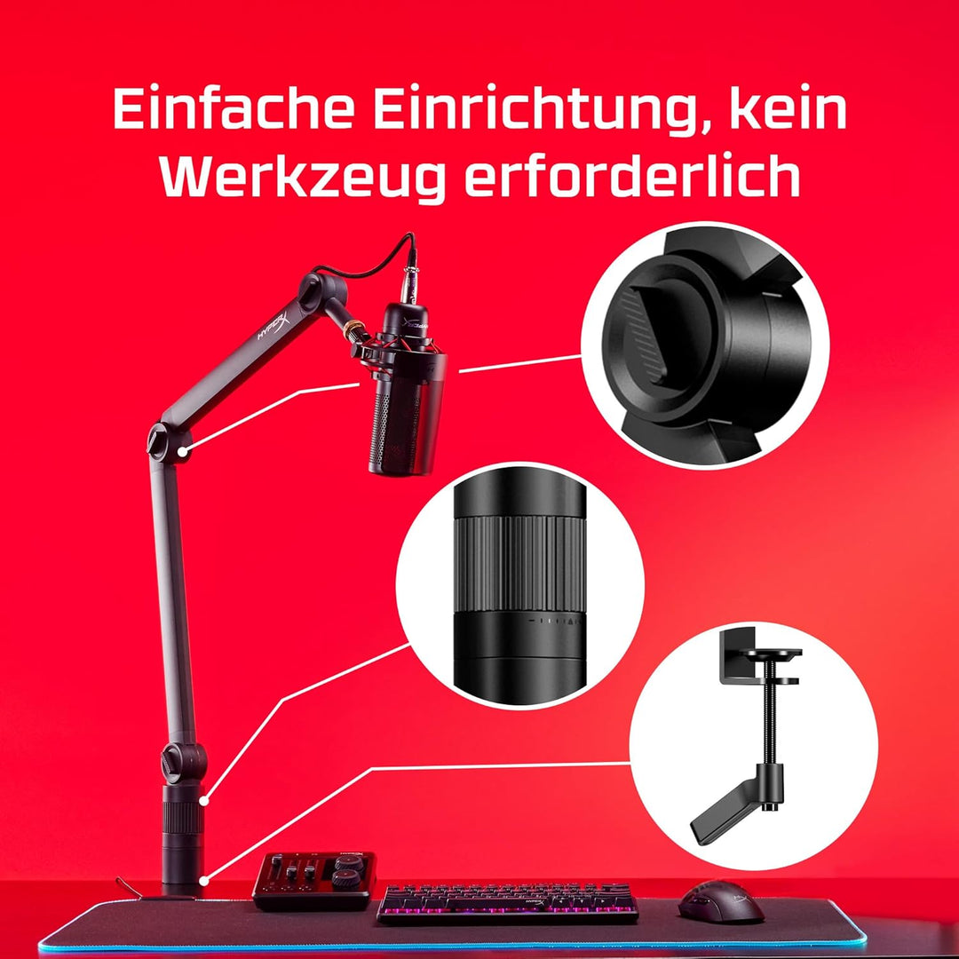 HyperX Caster Mikrofon- und Webcam-Halterung