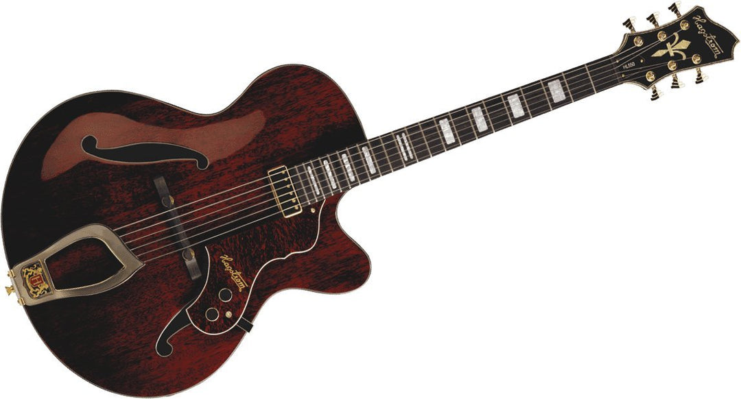 Gitarre hagstorm HL550 Archtop Natural