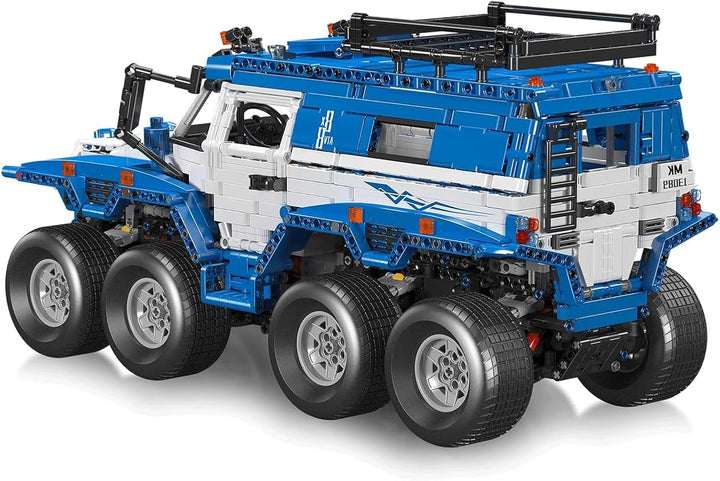 Mould King 13089 Technik Ferngesteuert Avtoros Shaman 8×8 Geländewagen APP Technologie Truck-Modell