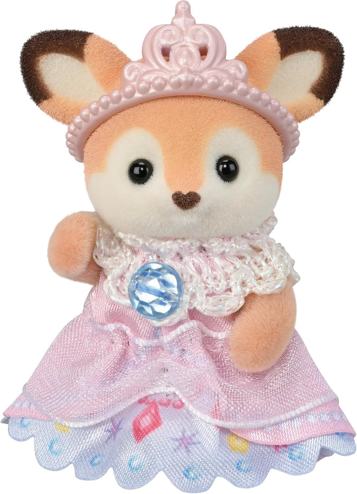 Sylvanian Families - 5818 Baby Prinzessinnen Spielset, Spielset mit Tierfigur, samtige Tierfiguren,
