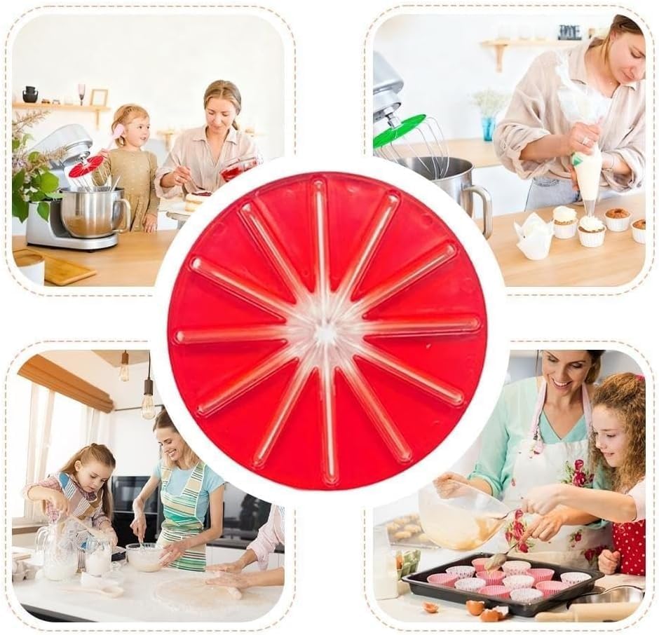 Rührkopf Spritzschutz, Mixer-Schneebesen-Schaber, Wiederverwendbare Standmixer-Aufsätze, Standmixer