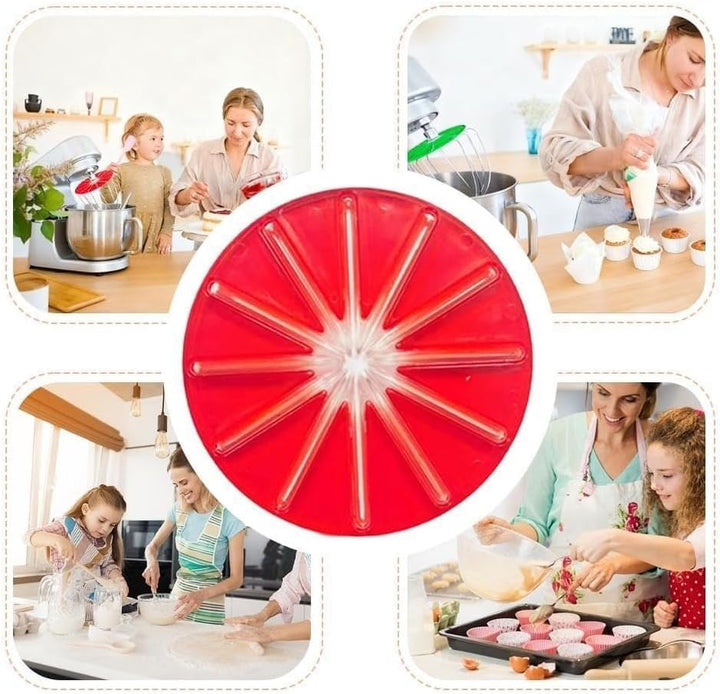 Rührkopf Spritzschutz, Mixer-Schneebesen-Schaber, Wiederverwendbare Standmixer-Aufsätze, Standmixer