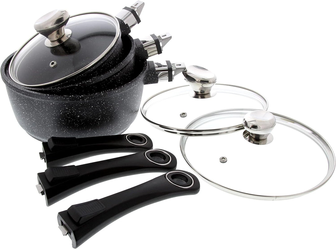 Pradel Excellence, Töpfe 16/18/20 cm, für alle Herdarten