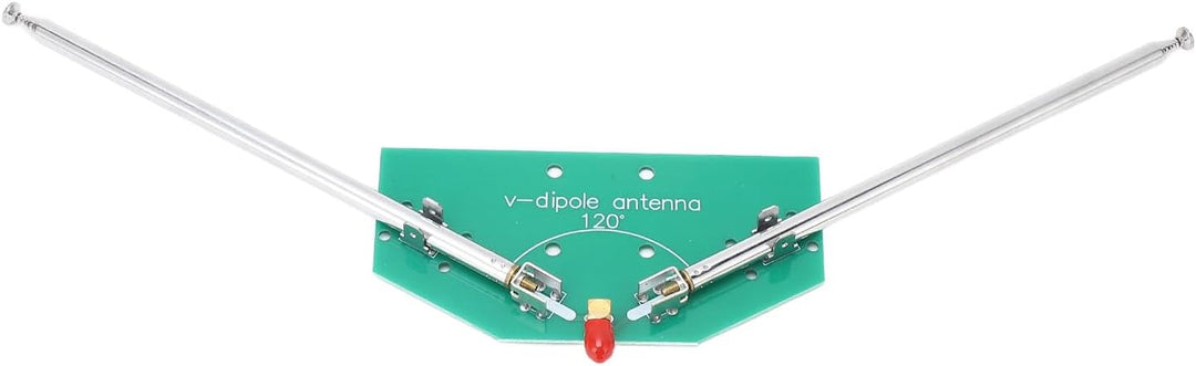 V-Dipolantenne, 97 cm SMA-Buchse, Teleskopantenne, UKW-Radioantenne 78 M-415 MHz für Luftfahrtanwend