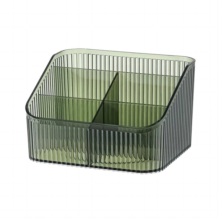DASITON Make up Organizer,Kosmetik Organizer mit 5 Fächern,Acryl Kosmetik Aufbewahrung mit Grosser K