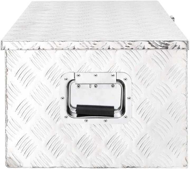vidaXL Aufbewahrungsbox Aluminiumkoffer Aluminiumbox Lagerbox Lagerkiste Transportkoffer Transportki