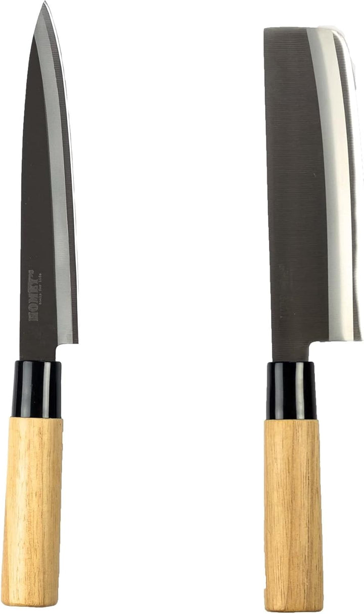 Homey’s Essentials Sushi-Set/Geschenkset NIPPON - 14-teilig – u.A. mit Sashimimesser und Hackmesser
