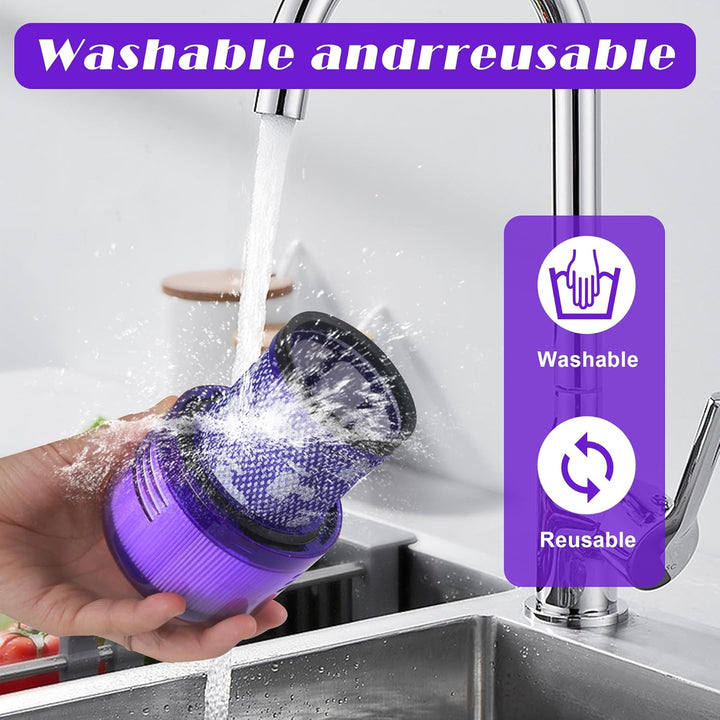 4 Stück für Dyson V11 filter, Kompatibel mit für Dyson filter, für Dyson V15, SV14, SV17, SV22, für