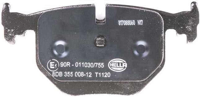 HELLA PAGID 8DB 355 008-121 Bremsbelagsatz - T1120 - Dicke/Stärke: 17.3mm - Bremssystem: Teves - für