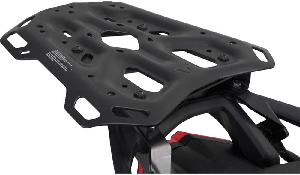 SW-Motech ADVENTURE-RACK Gepäckträger - Schwarz. Ducati Multistrada V4 (20-).