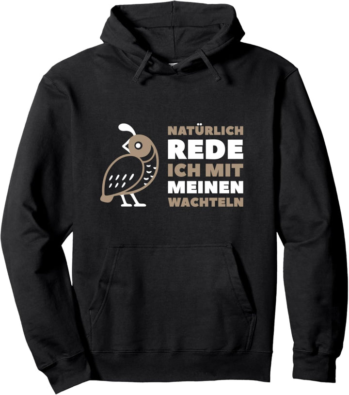 Wachteln und Hühner Tierfreunde Statement Familie Kleintiere Pullover Hoodie
