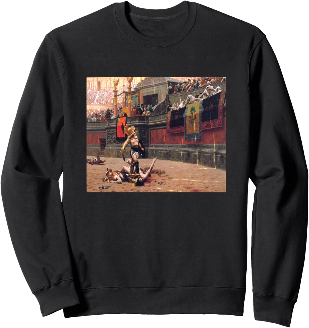 Pollice Verso - Mit einem gedrehten Daumen Roman Gladiator Coliseum Sweatshirt