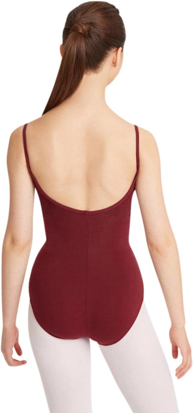 Capezio Klassischer Prinzessinnen-Camisole für Mädchen S Burgunderfarben, S Burgunderfarben