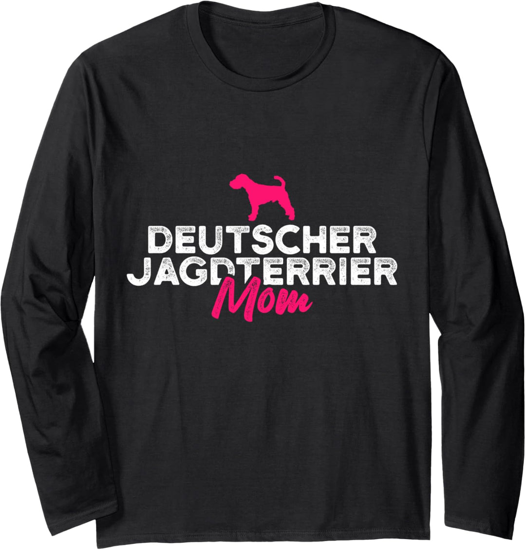 Deutscher Jagdterrier Mom Langarmshirt