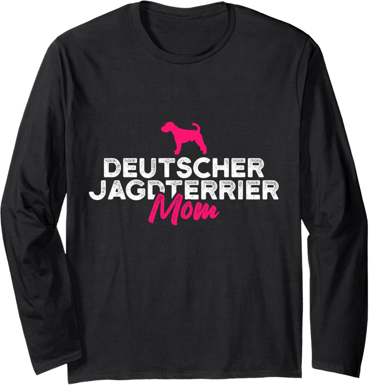 Deutscher Jagdterrier Mom Langarmshirt