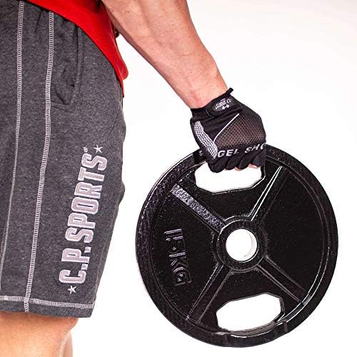 C.P. Sports Olympiascheiben als Paar – GUSS oder GUMMIERT – 0,5 KG bis 30 KG – Hantelscheiben/Gewich