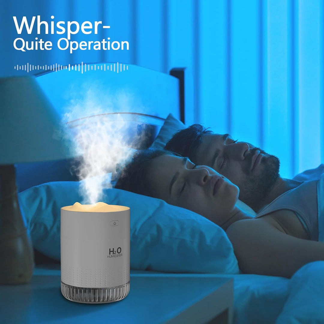 BAMCOO Luftbefeuchter,Luftbefeuchter Schlafzimmer für kinderzimmer klein Geeignet Für Babys Und Pfla