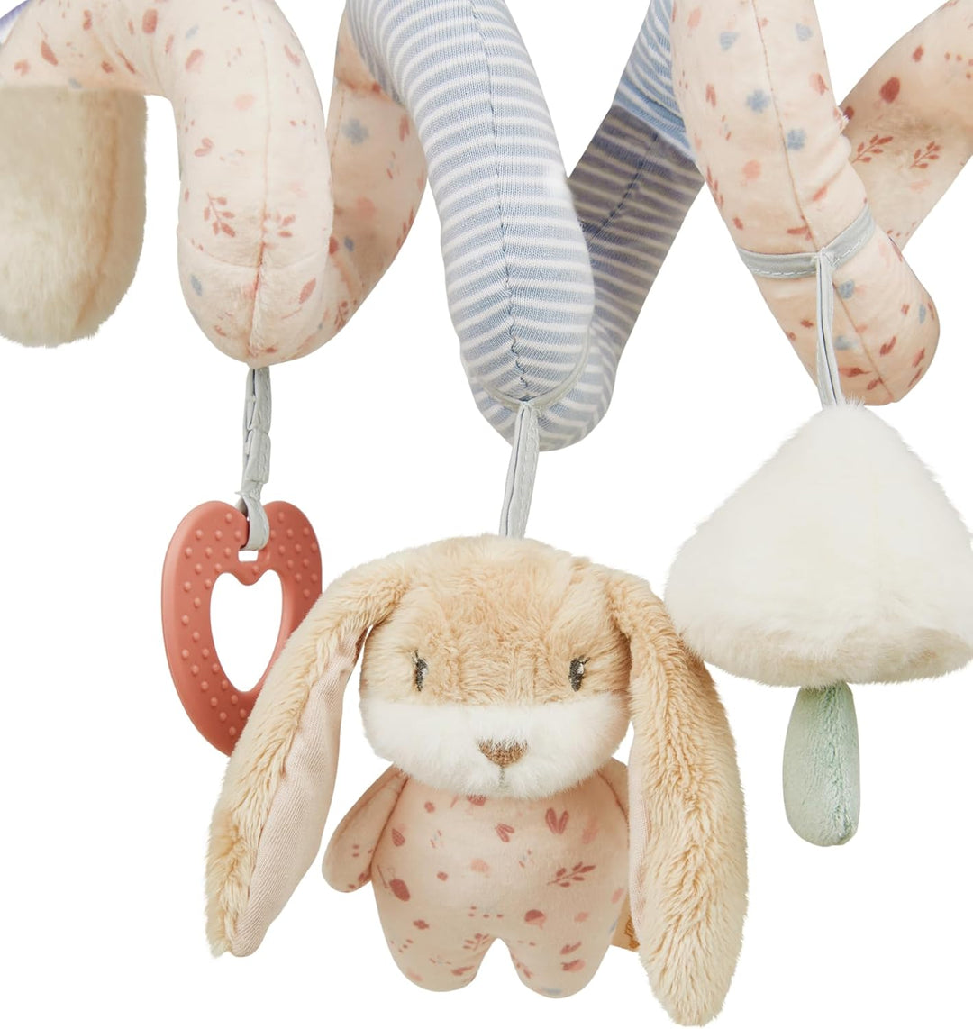 Sterntaler Spielzeugspirale Hase Hanni - Activity Spielzeug zur Befestigung an Babyschale, Kinderwag
