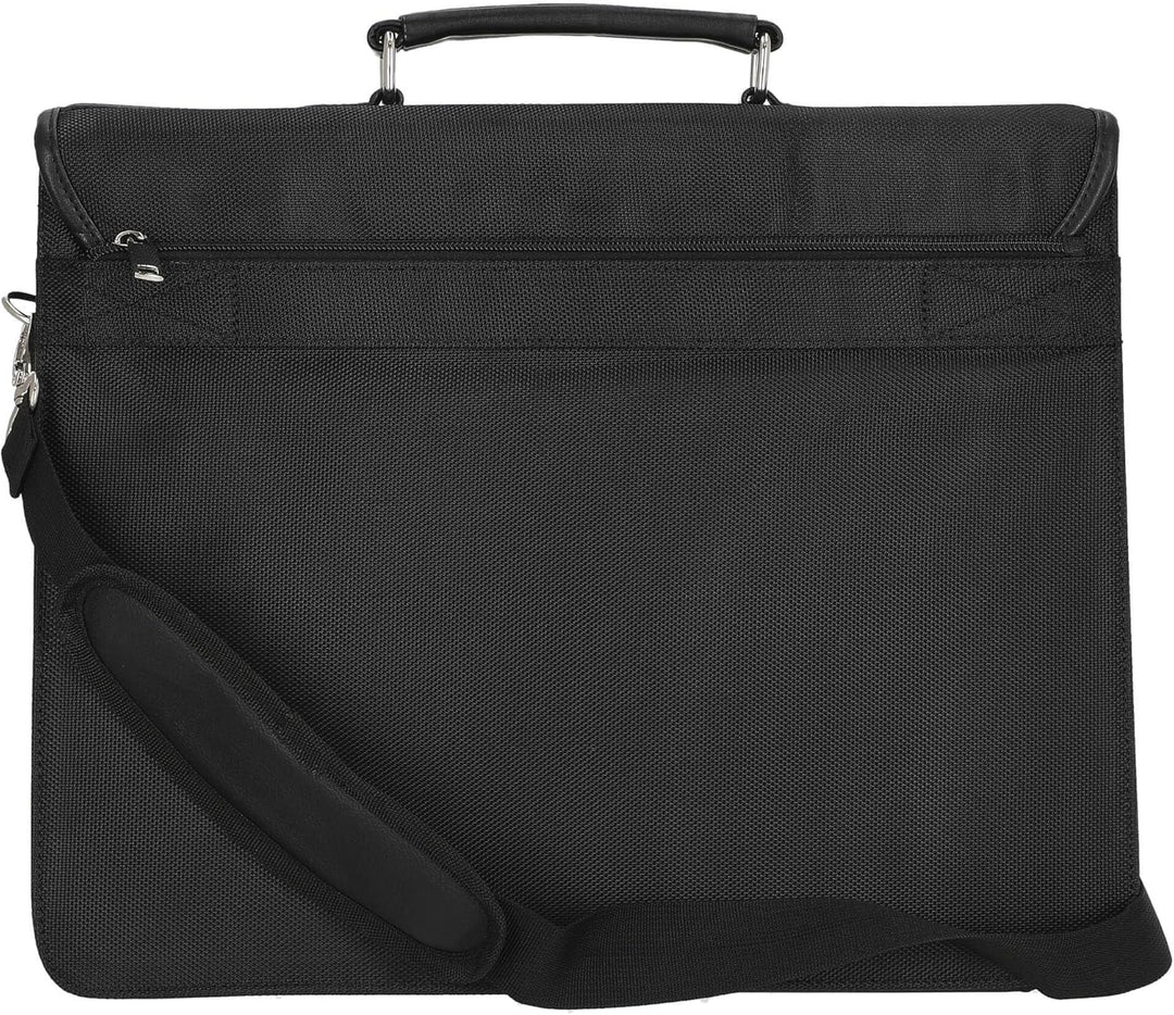 D&N Business Line Aktentasche, 41 cm, 18L, Schwarz