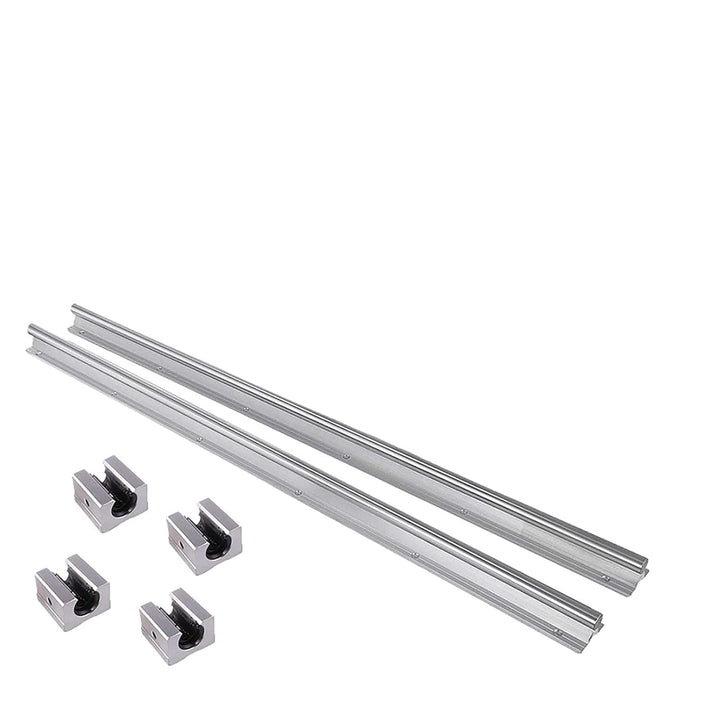 GooEquip 2PCS Linearführungen SBR20-300/600mm Linearschienen Linearlagerschiene Gleitführungswelle m