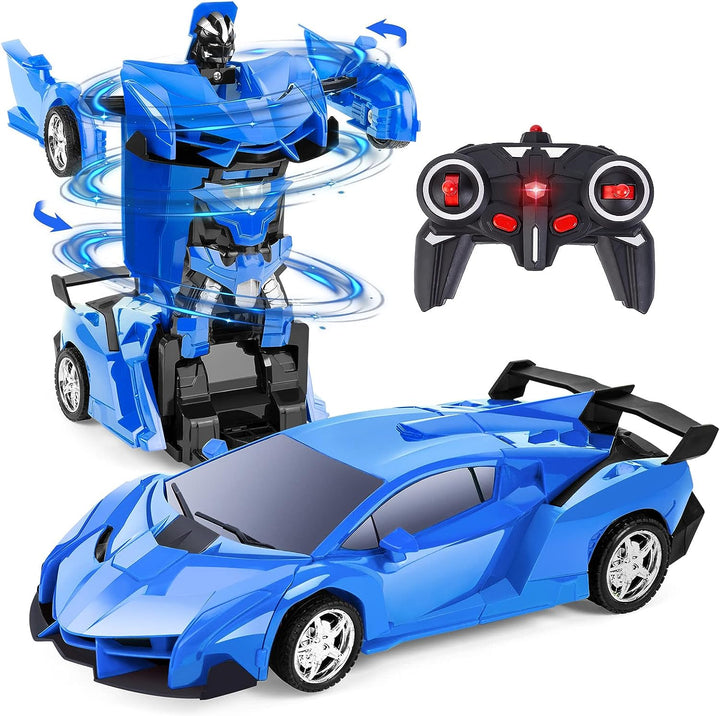 Thedttoy Transformator Spielzeug Ferngesteuertes Auto für Kinder ab 4 5 6 7 8 9 10 11 12 Jahre, 2.4G