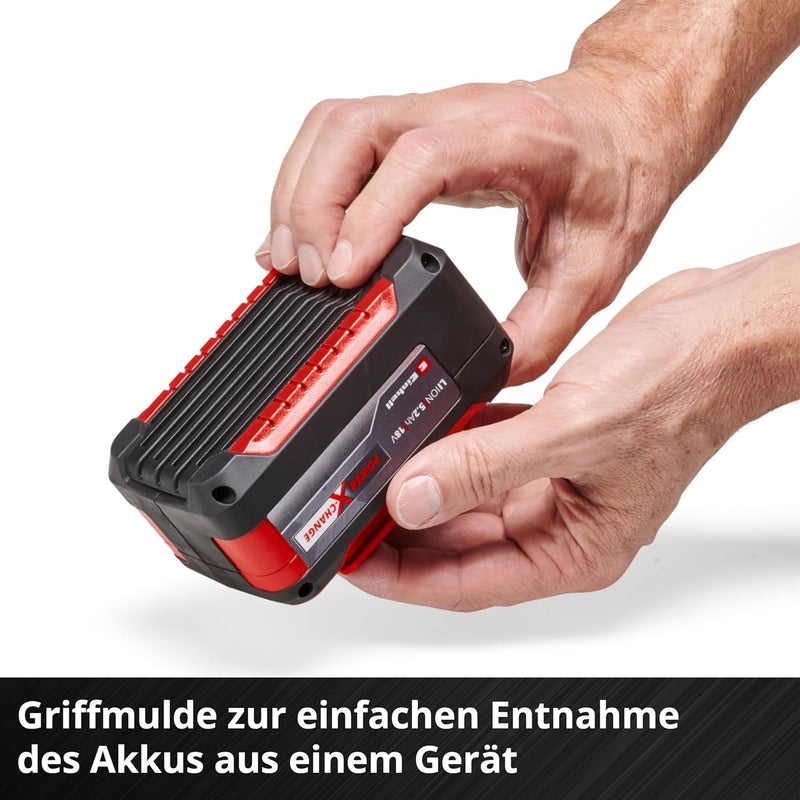 Einhell System Akku Power X-Change Plus (Lithium Ionen Akku, 18 V, 5,2 Ah, passend für alle Power X-