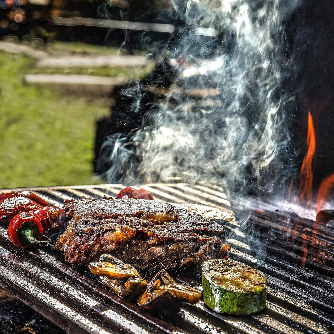 Smokehouse by Thoughfully Gourmet-Grillgewürzset - Mini-Glasflaschen mit veganen & vegetarischen Gri
