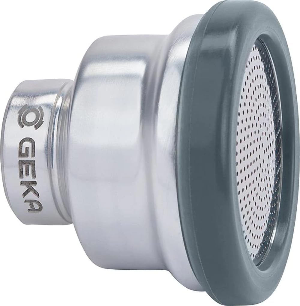 Geka 70GKSB Giesskopf Soft rain M 1 mm Bohrung LM 30W CS 30SR, Silber, 18 x 8 x 13 cm