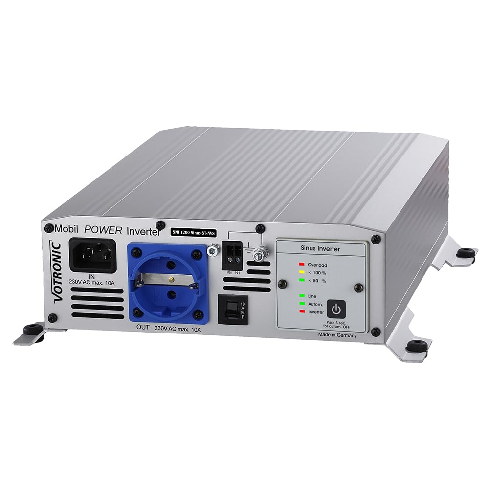 Votronic Mobile Power Inverter SMI 1200 ST-NVS Spannungswandler 12V 230V, Smi 1200 St-nvs