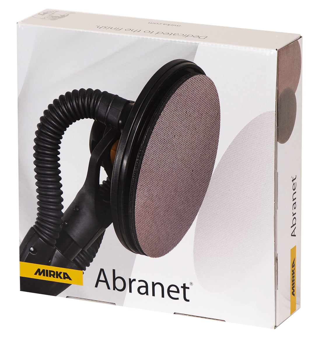 MIRKA Abranet Netz-Schleifscheiben, Bräunlich, Korn P320, 225 mm, Korn P320