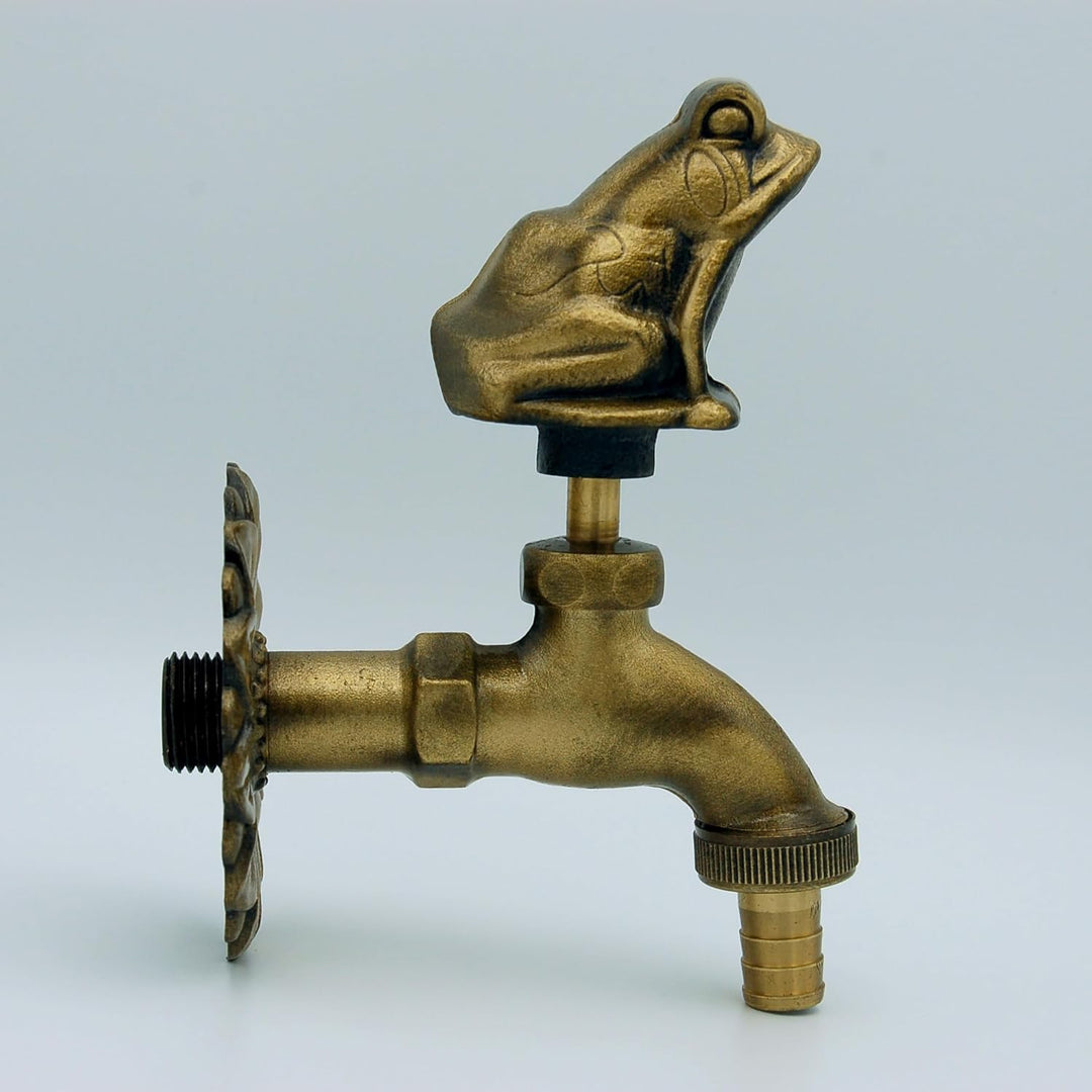 MONTSERRAT Wasserhahn für den Garten, 1/2 Zoll, dekorativ, mit Schlauchanschluss