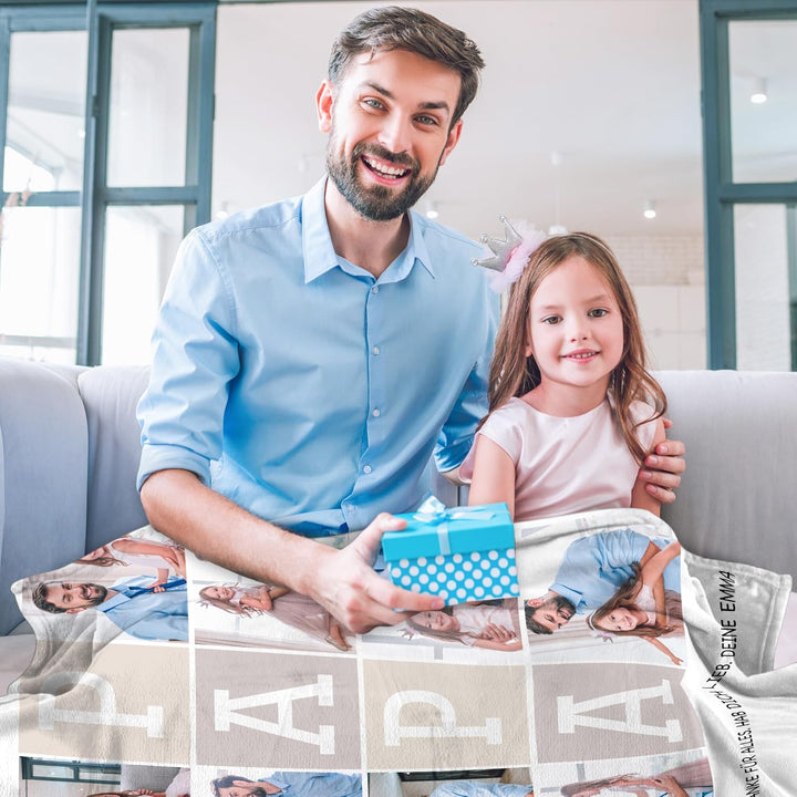 Easycosy personalisierte Decken für Paare Geschenke Benutzerdefinierte Bild, Foto Decke für Freundin