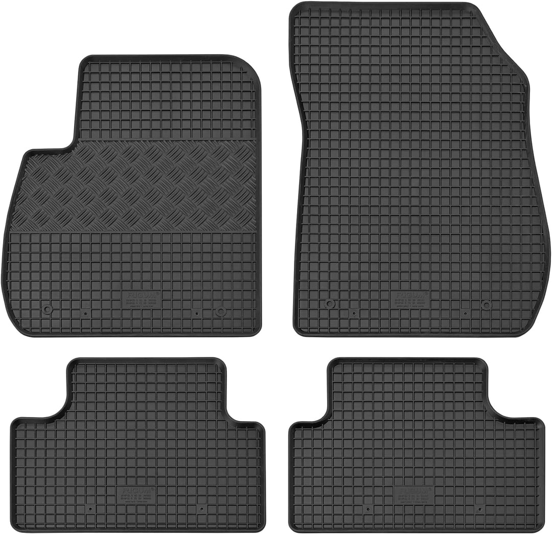 Passgenaue Kofferraumwanne und Gummifussmatten geeignet für OPEL Zafira C 5-Sitzer ab 2012